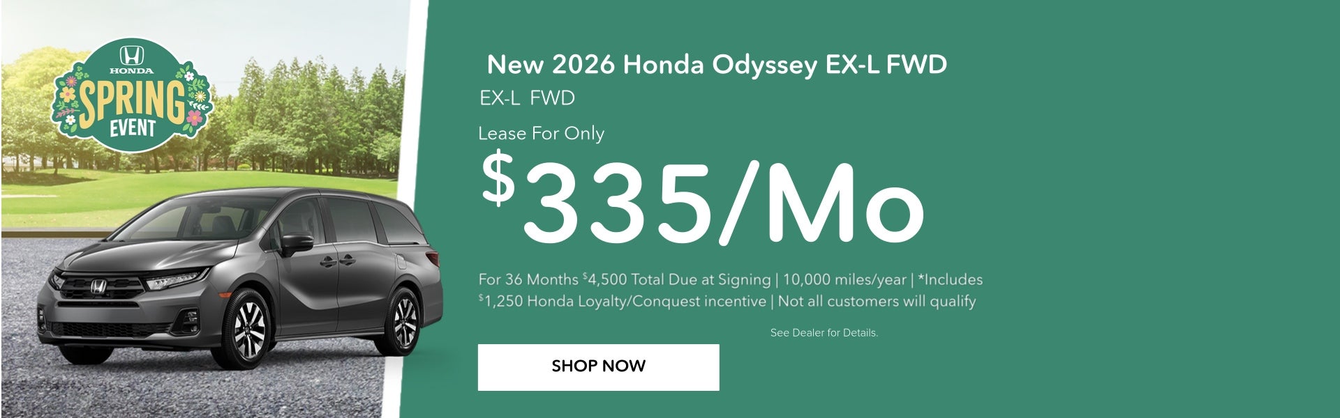 2026 Honda Odyssey
