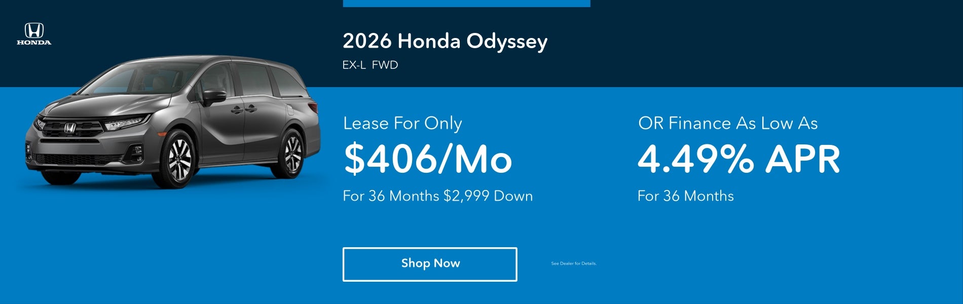 2026 Honda Odyssey