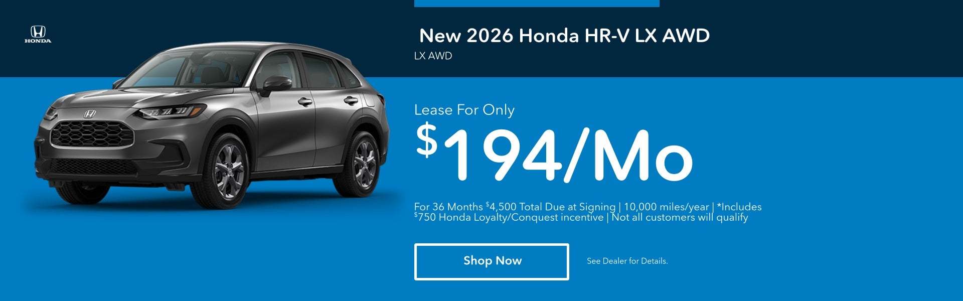2026 Honda HR-V