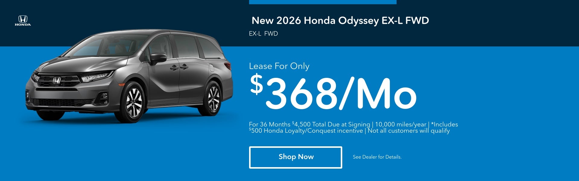 2026 Honda Odyssey