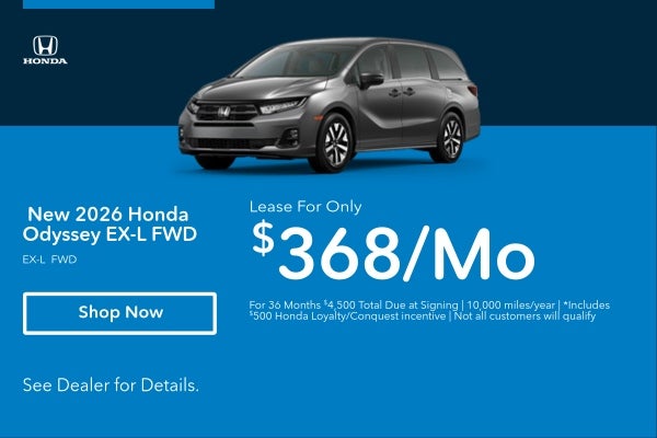 2026 Honda Odyssey